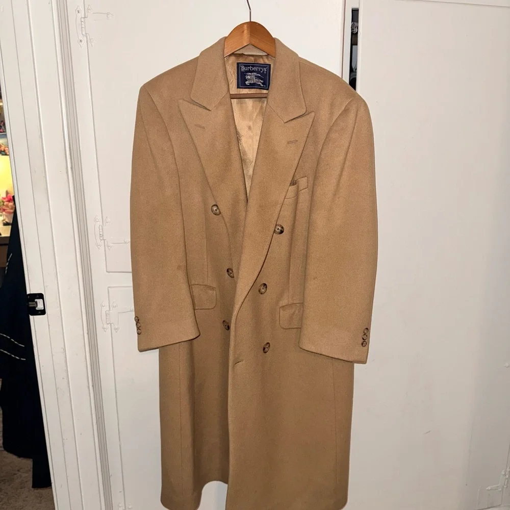 Burberry Camel Double-Breasted Trench Coat - Picture 6 of 10